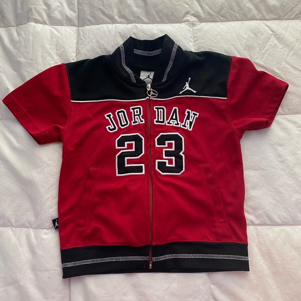 Jordan zippers shirt 24M 2T